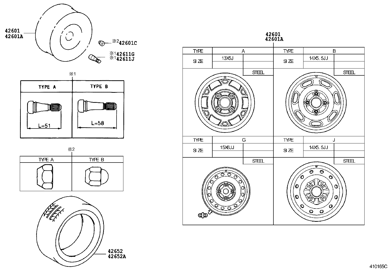  TOWNACE LITEACE |  DISC WHEEL WHEEL CAP