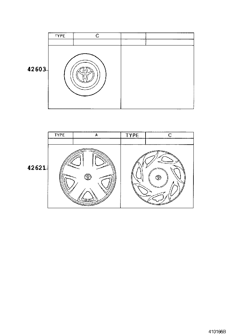  TOWNACE LITEACE |  DISC WHEEL WHEEL CAP