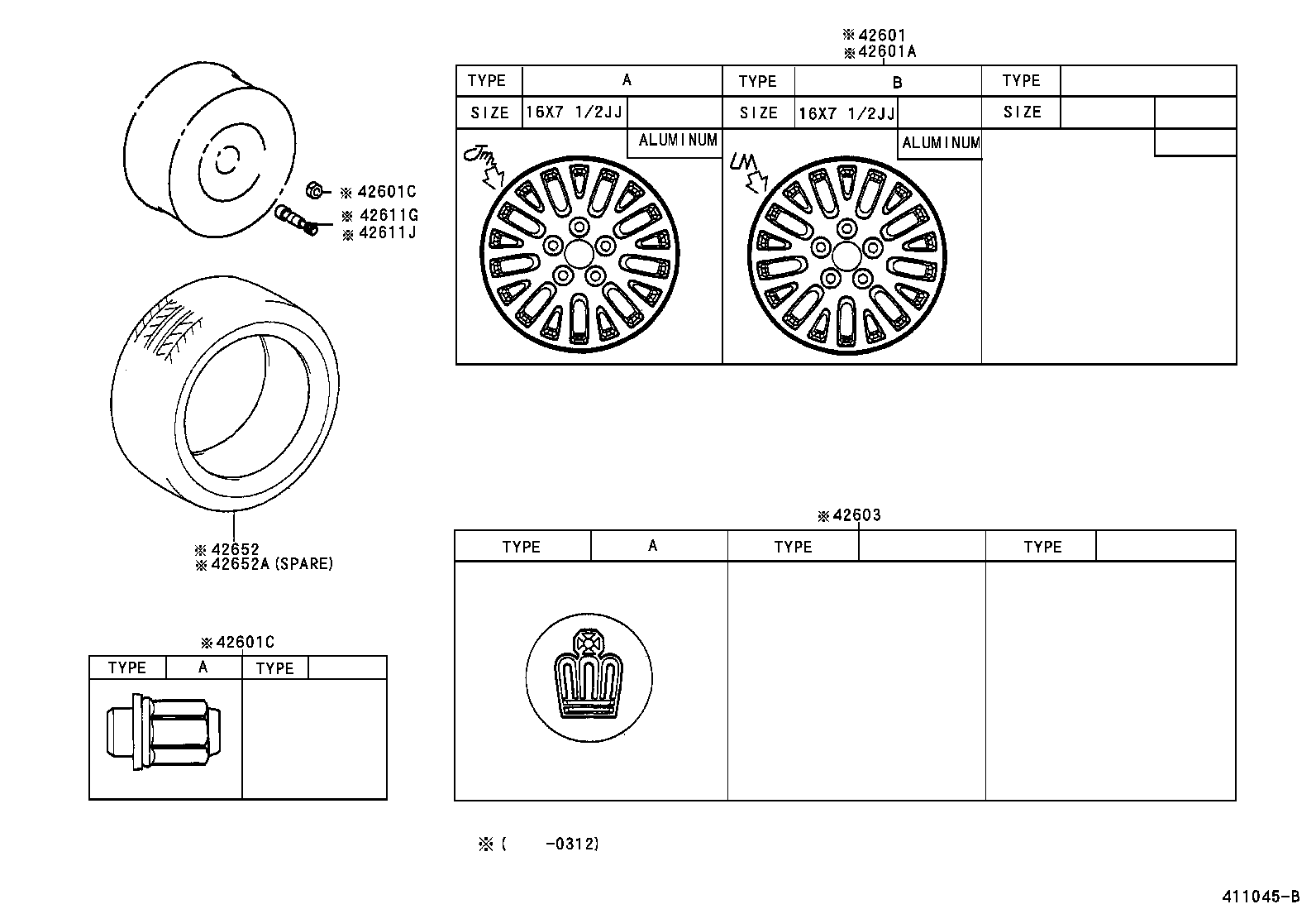  CROWN |  DISC WHEEL WHEEL CAP