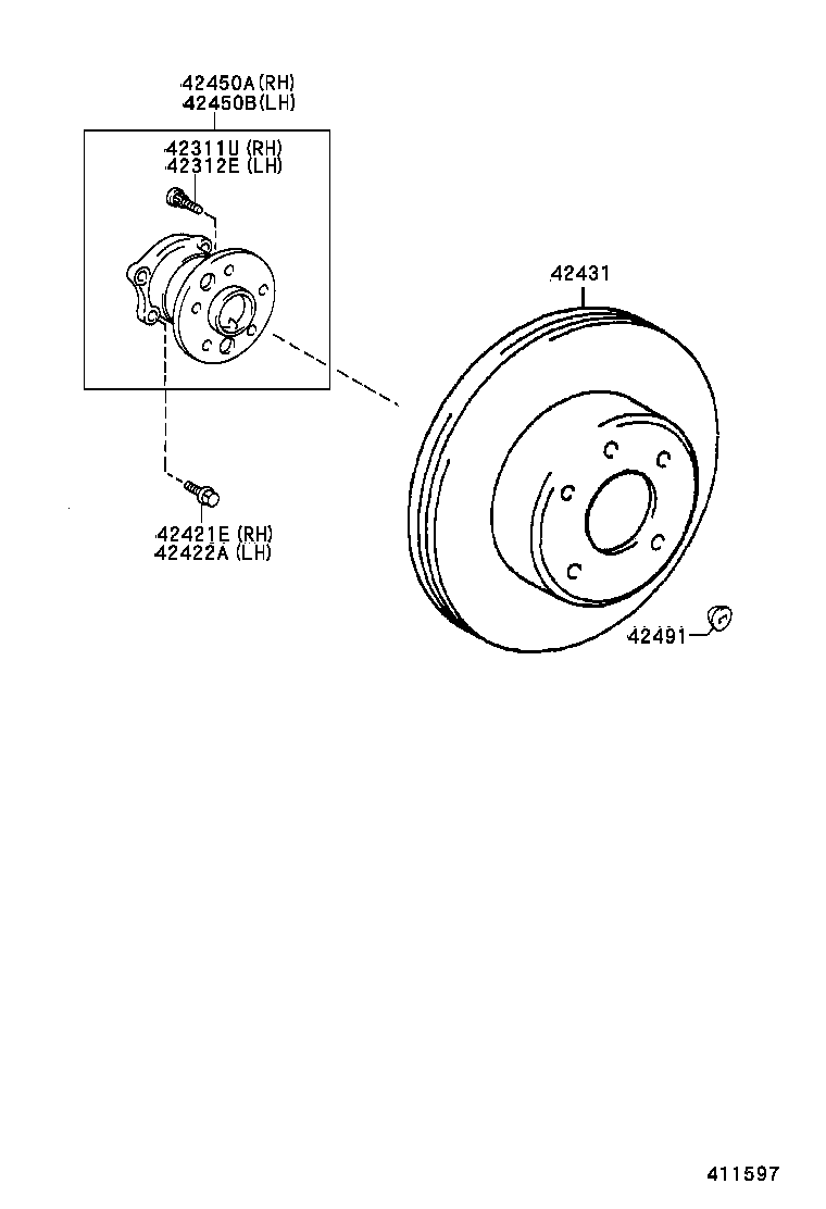  CAMRY |  REAR AXLE SHAFT HUB