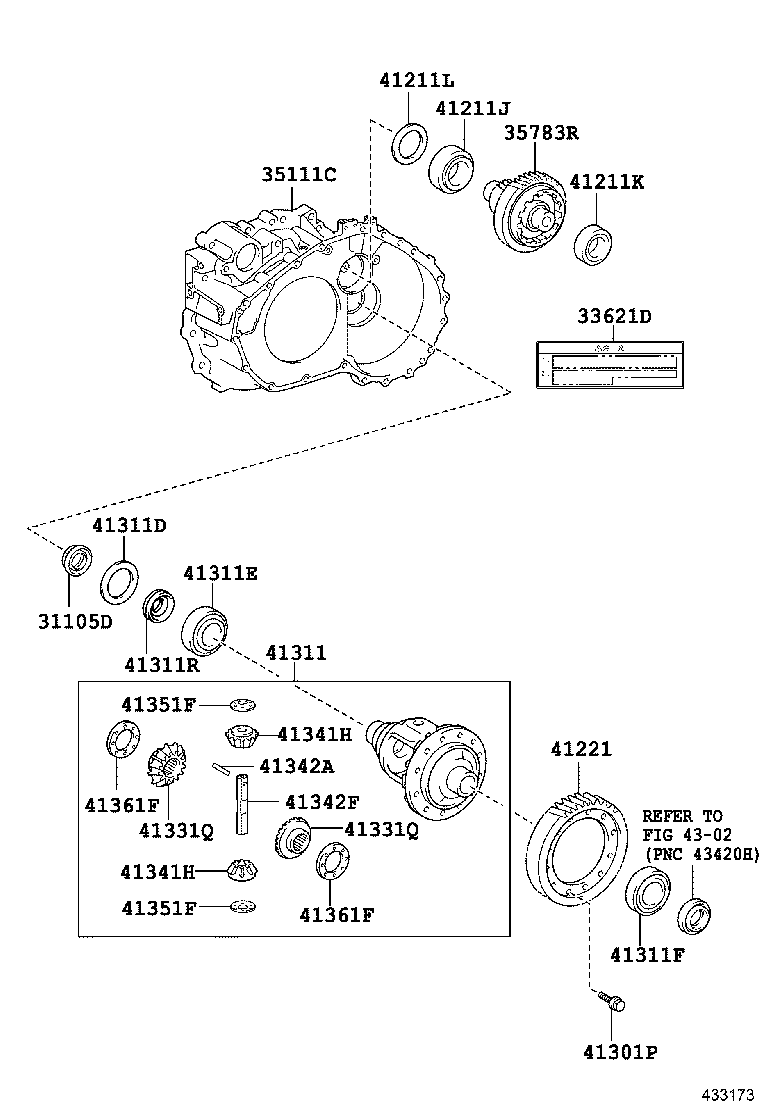  RAV4 |  FRONT AXLE HOUSING DIFFERENTIAL