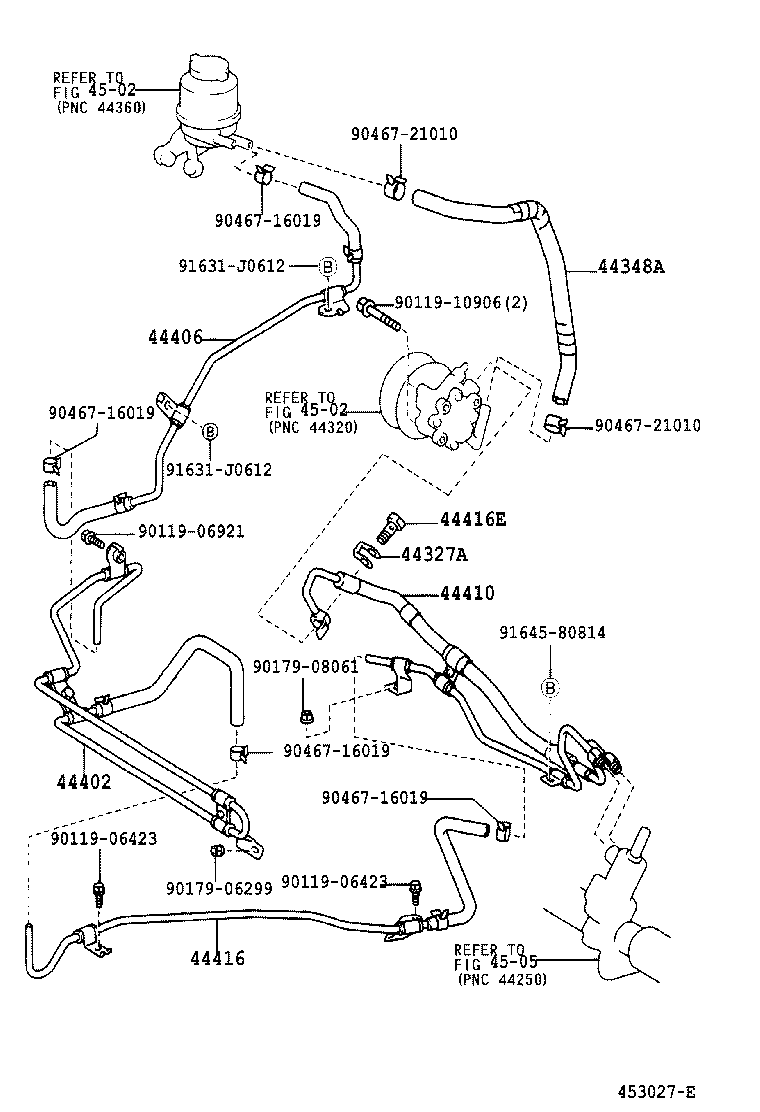  CAMRY |  POWER STEERING TUBE