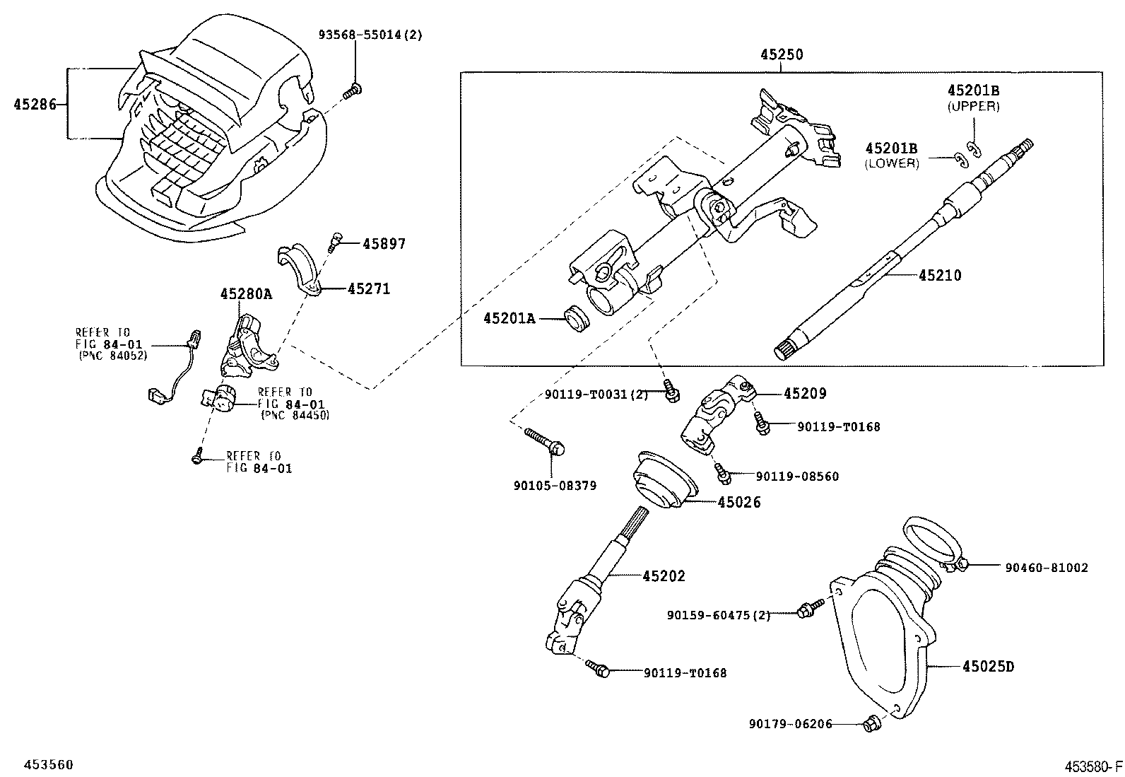  CAMRY |  STEERING COLUMN SHAFT