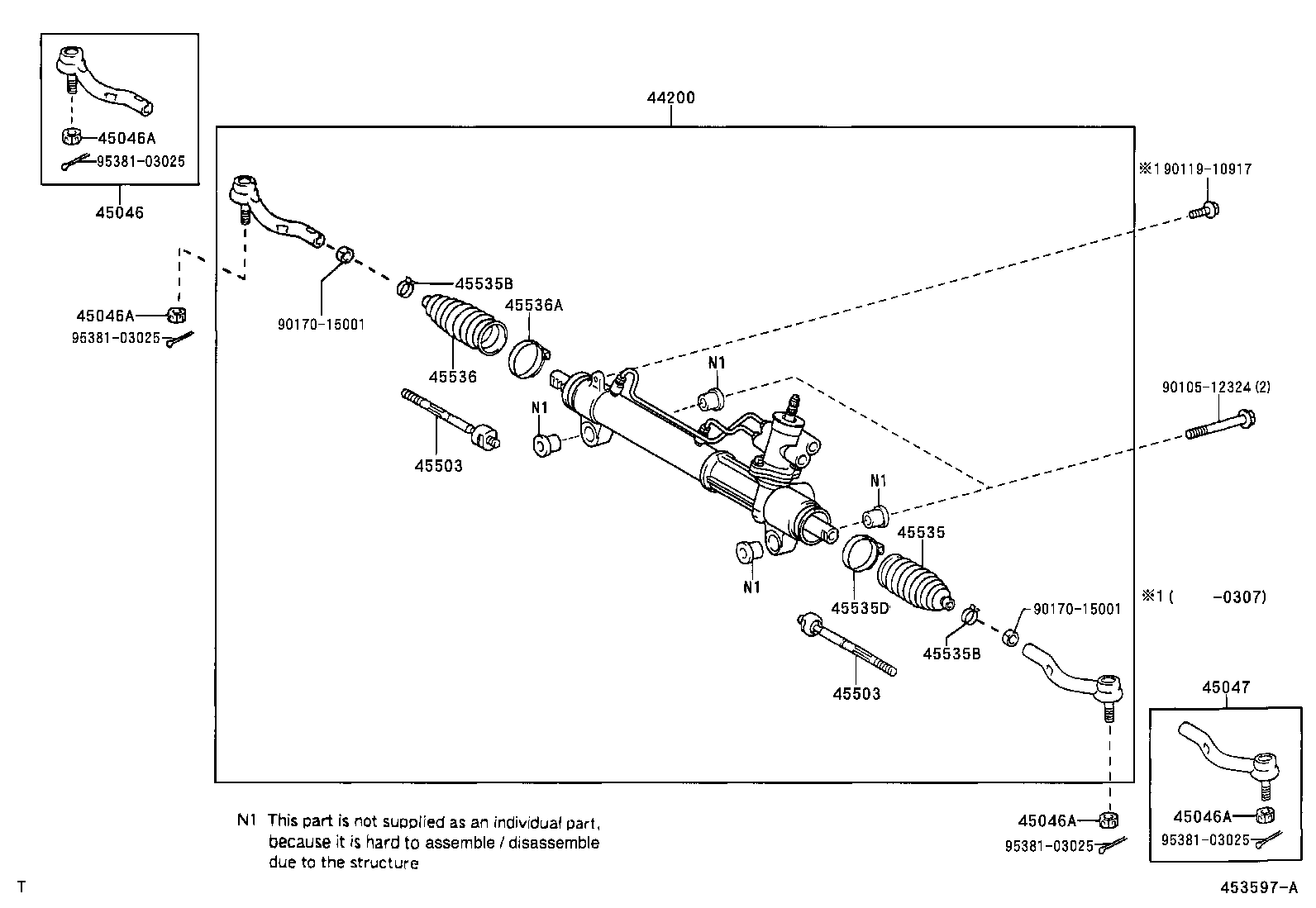  RAV4 |  FRONT STEERING GEAR LINK