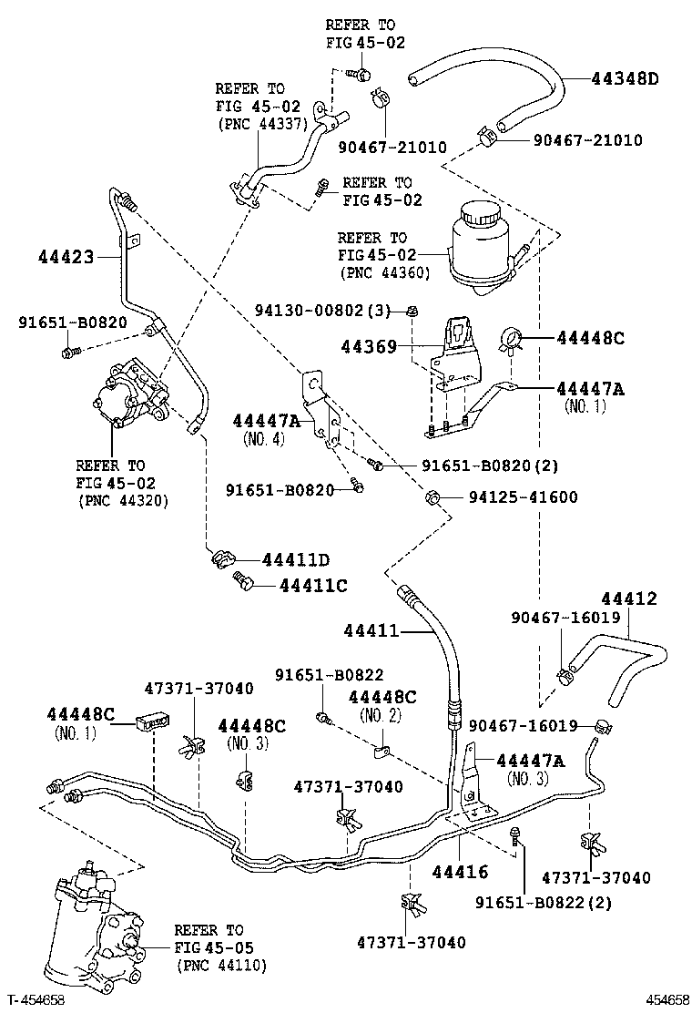  DYNA |  POWER STEERING TUBE