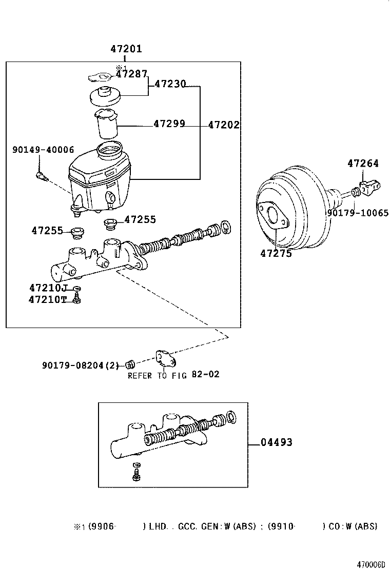  LAND CRUISER 90 |  BRAKE MASTER CYLINDER