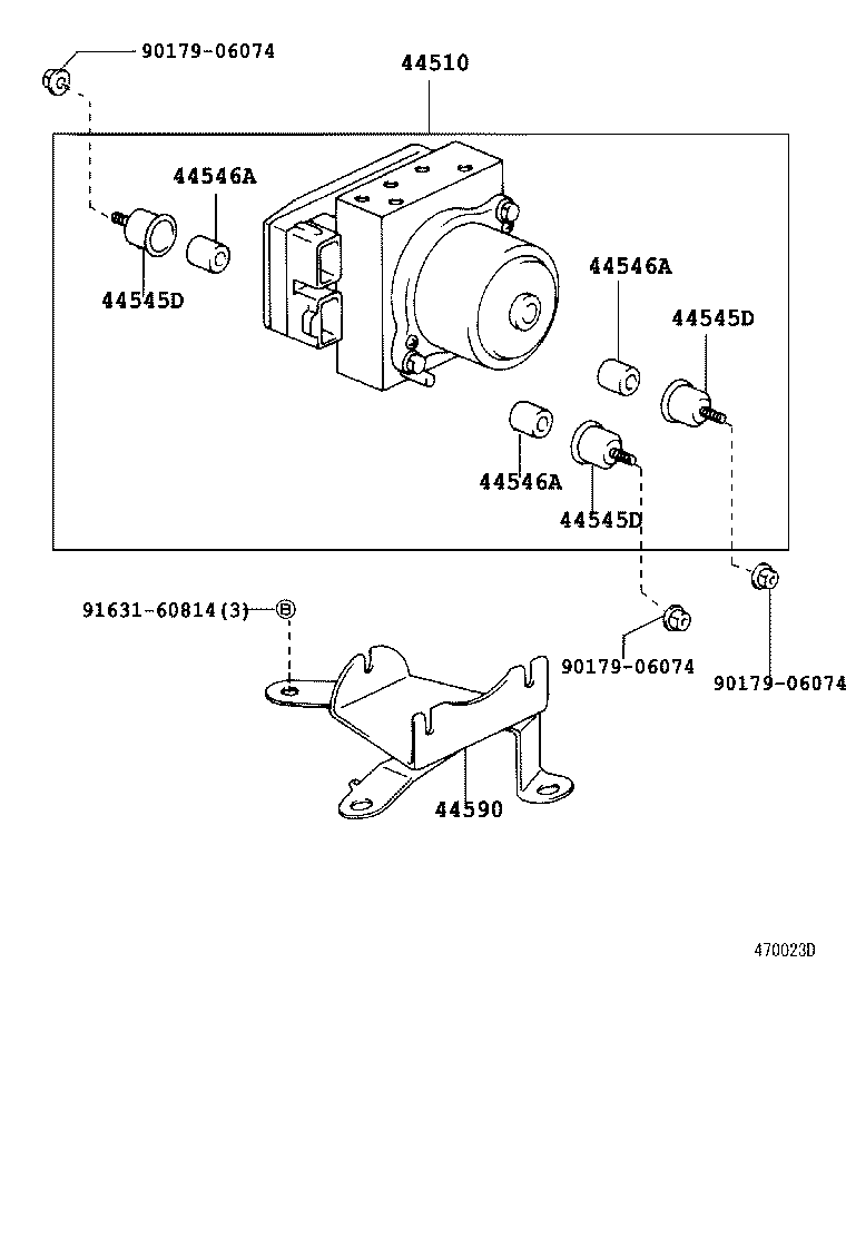  LAND CRUISER 90 |  BRAKE TUBE CLAMP