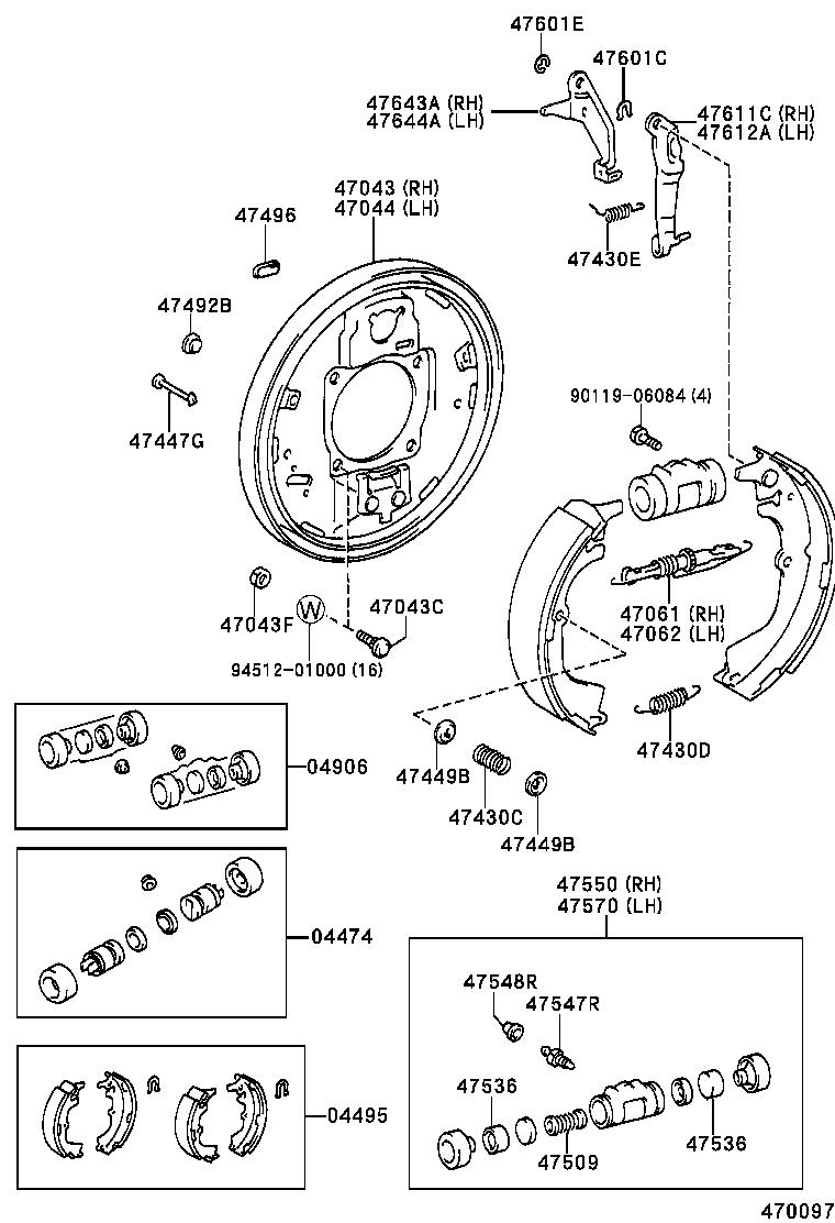  HIACE VAN COMUTER |  REAR DRUM BRAKE WHEEL CYLINDER BACKING PLATE