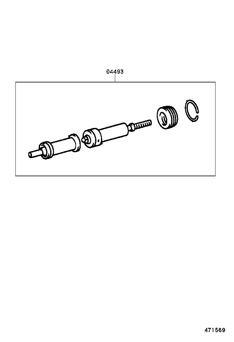  LAND CRUISER 90 |  BRAKE MASTER CYLINDER