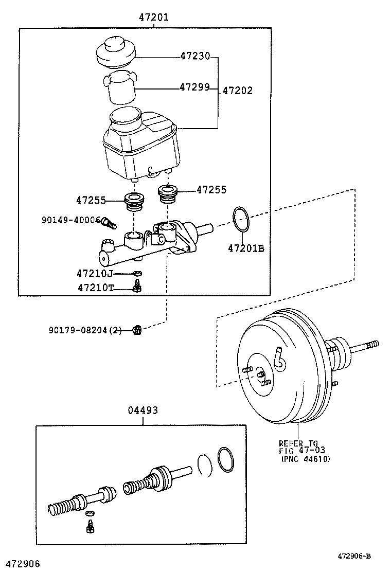  CAMRY |  BRAKE MASTER CYLINDER