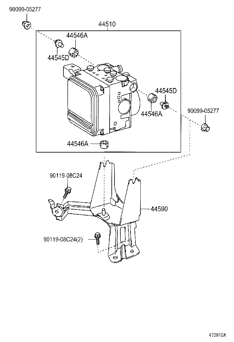  CAMRY |  BRAKE TUBE CLAMP