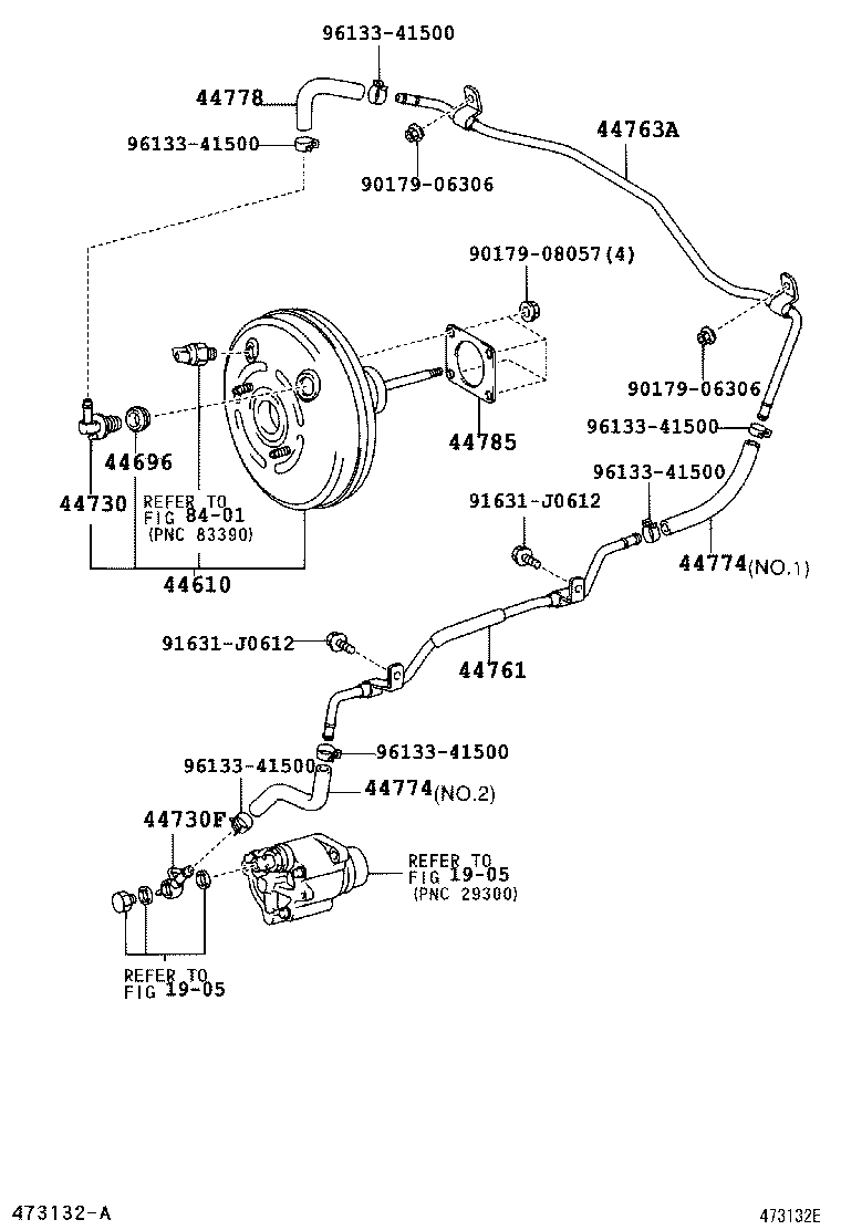  LAND CRUISER PRADO |  BRAKE BOOSTER VACUUM TUBE