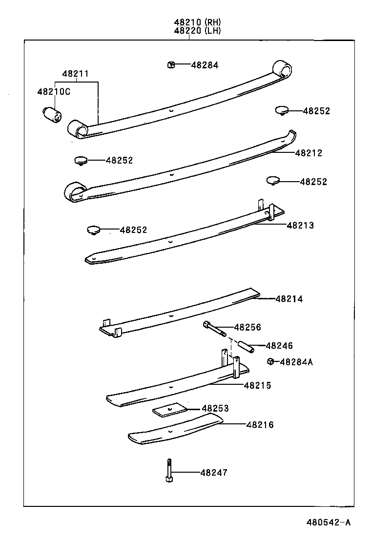  HILUX |  REAR SPRING SHOCK ABSORBER