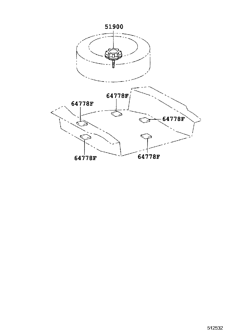  CROWN |  SPARE WHEEL CARRIER