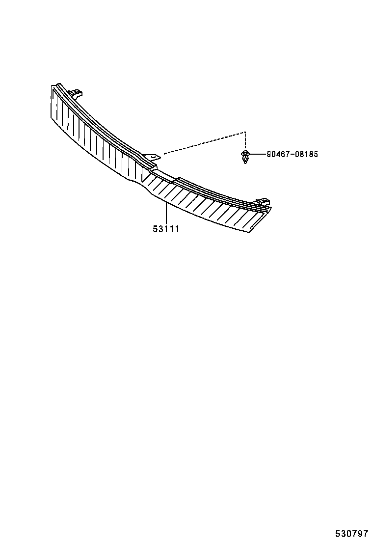  YARIS ECHO |  RADIATOR GRILLE