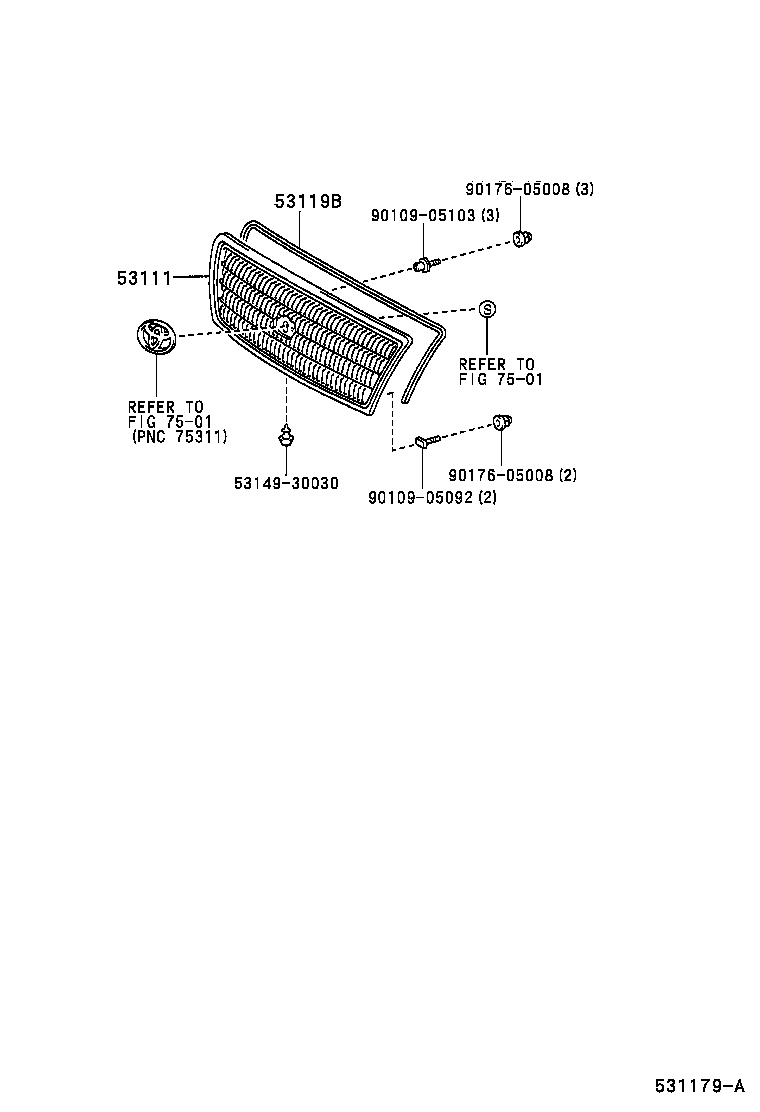  CROWN |  RADIATOR GRILLE