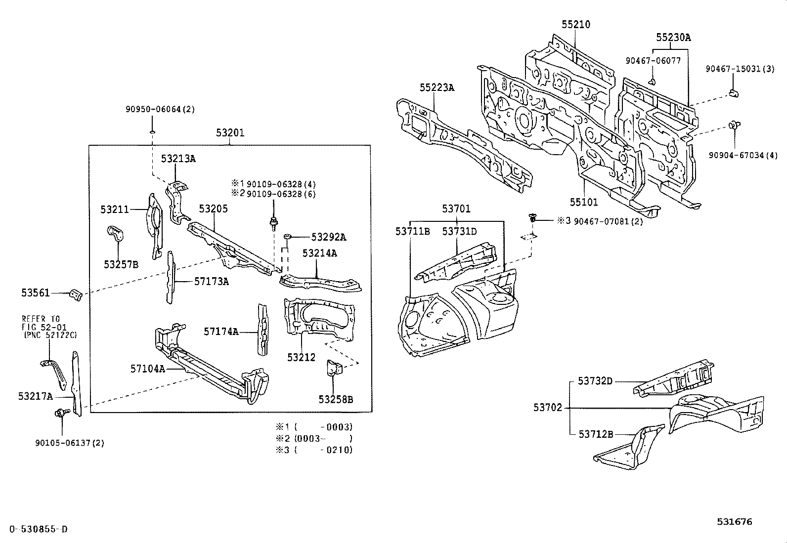  CROWN |  FRONT FENDER APRON DASH PANEL