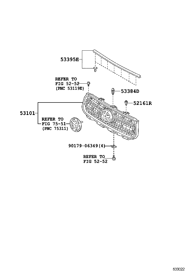  RAV4 |  RADIATOR GRILLE