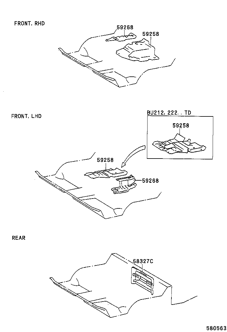  DYNA 200 |  FLOOR INSULATOR