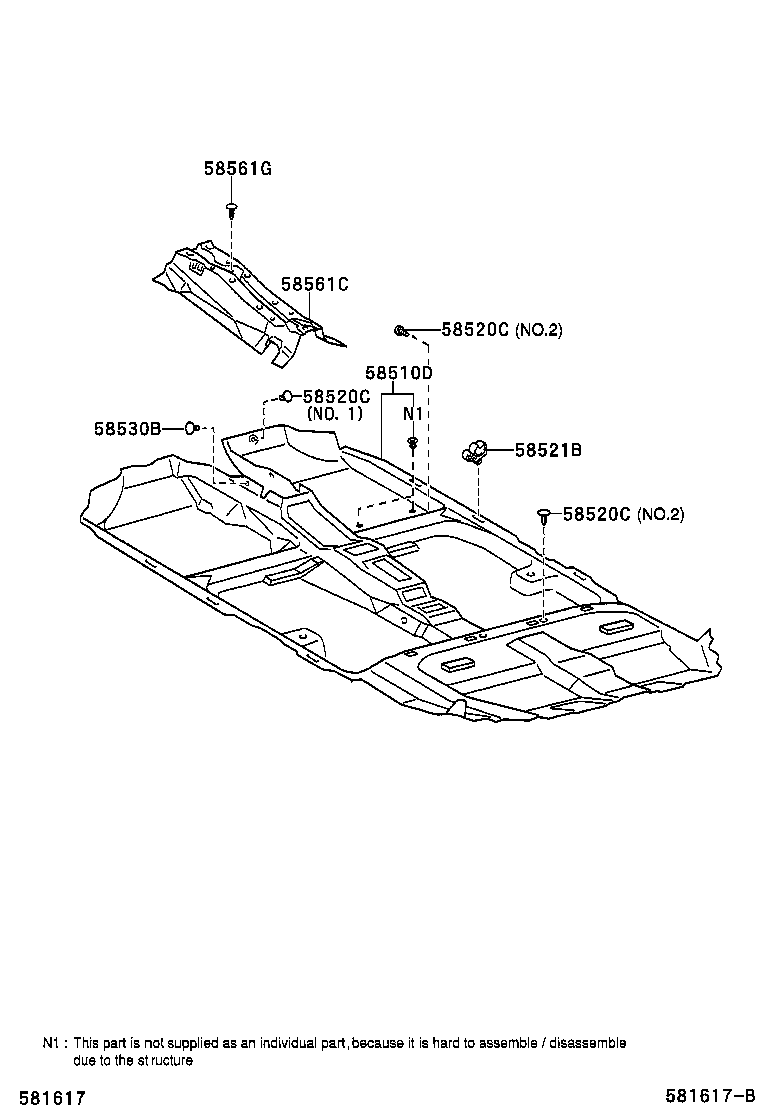  COROLLA |  MAT CARPET