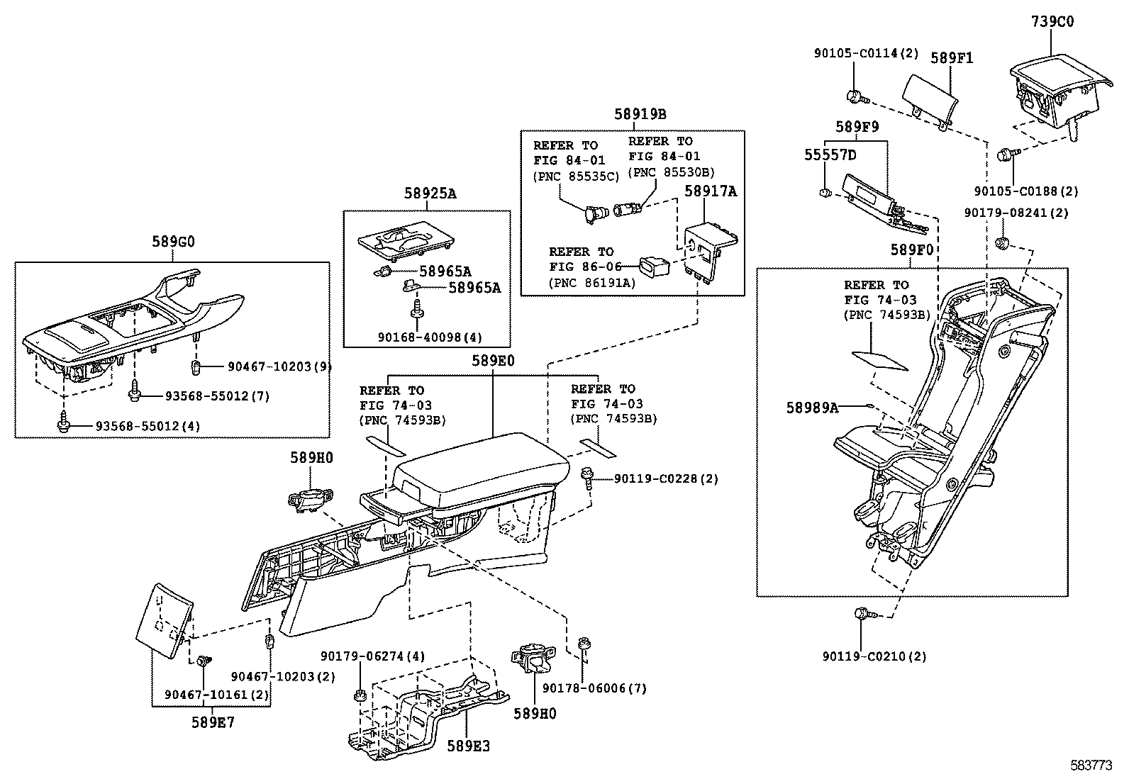  CROWN CHINA |  CONSOLE BOX BRACKET