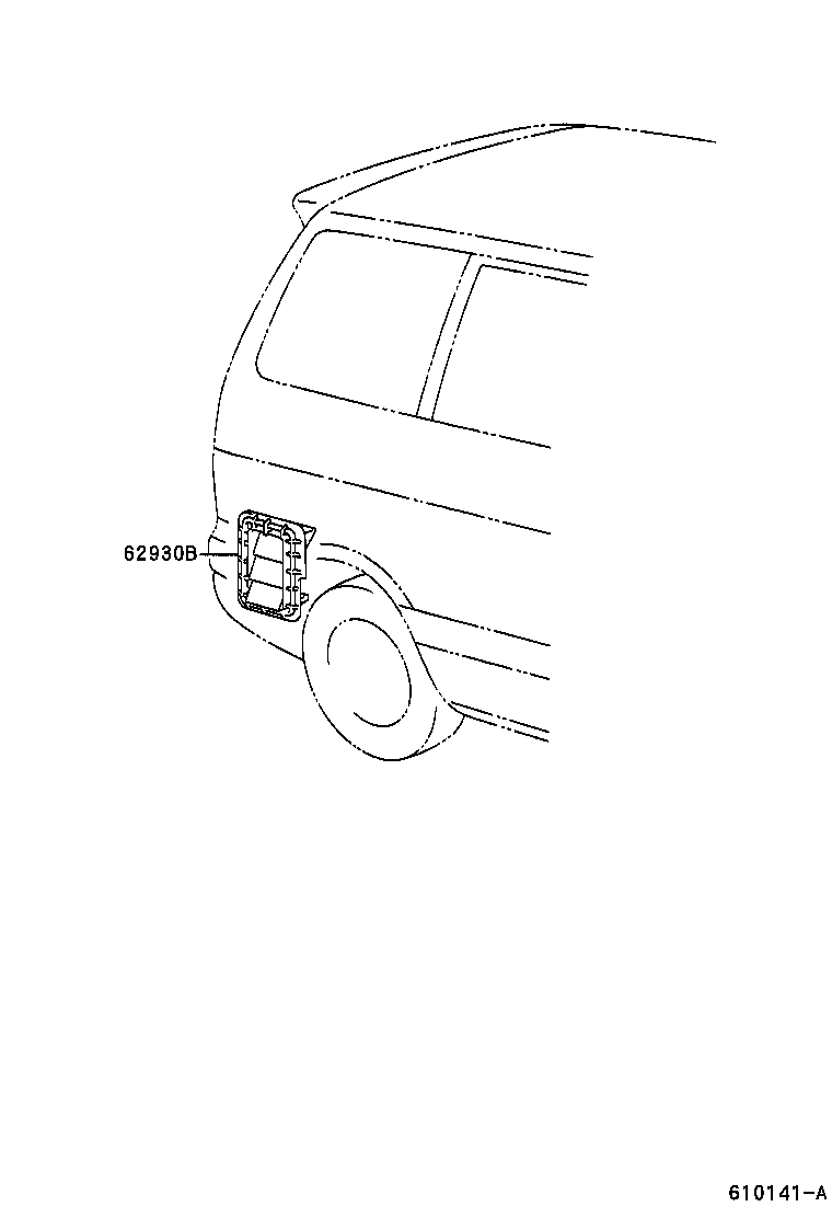  TOWNACE LITEACE |  REAR VENTILATOR ROOF VENTILATOR