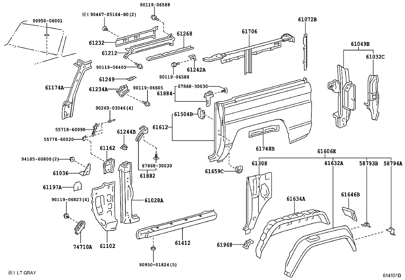  LAND CRUISER 70 |  SIDE MEMBER