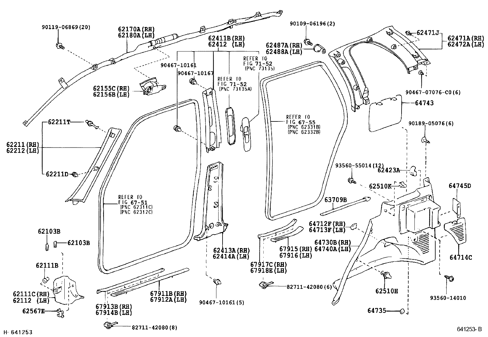  RAV4 |  INSIDE TRIM BOARD