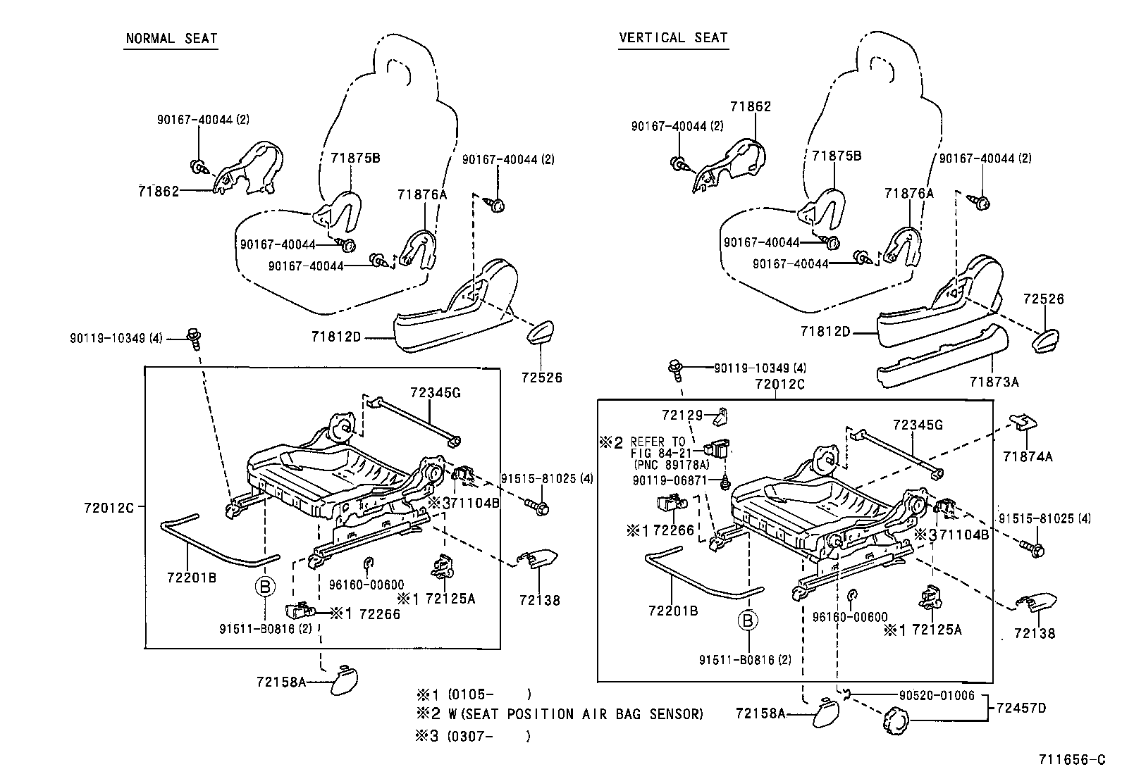  RAV4 |  SEAT SEAT TRACK