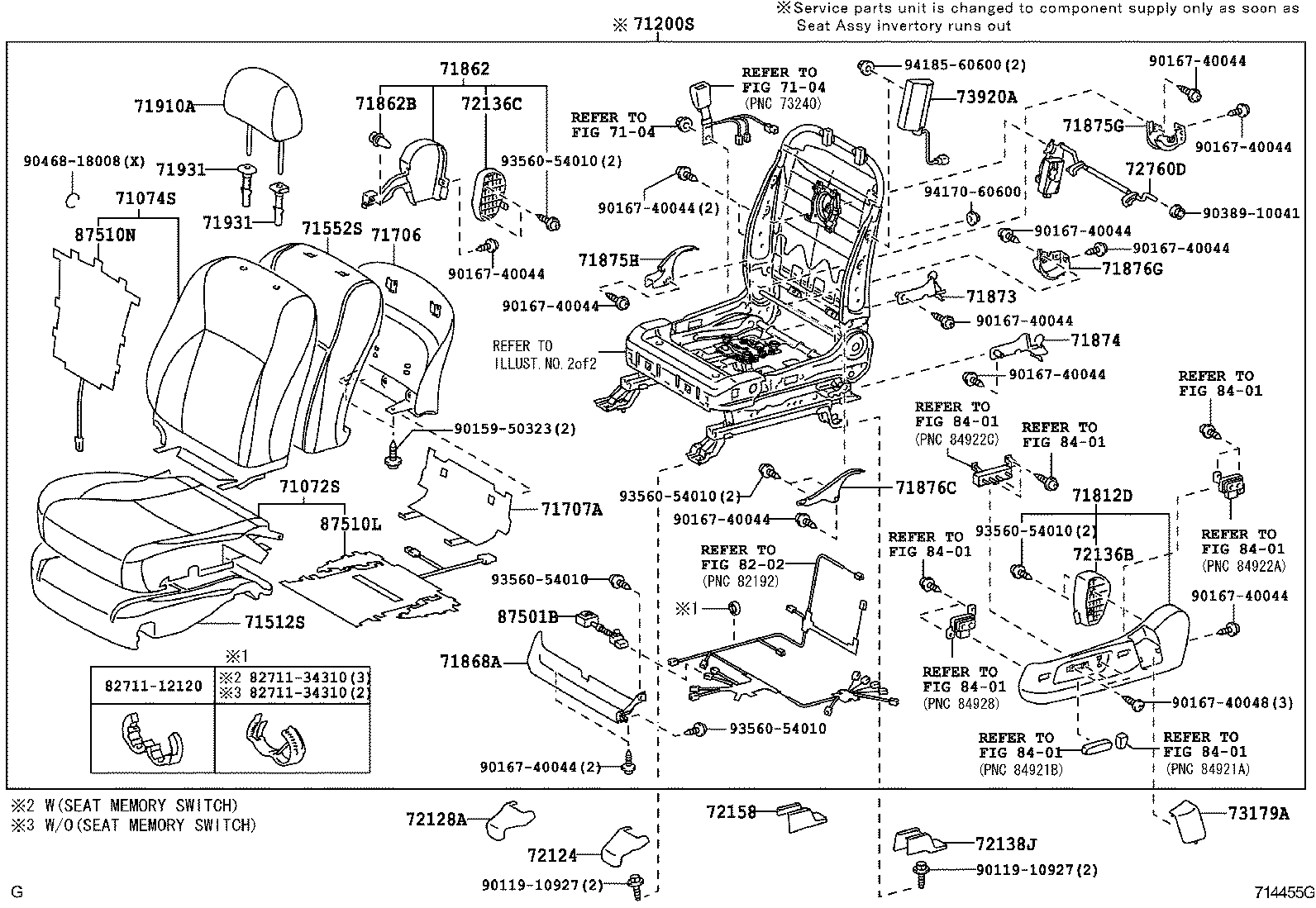  ES240 350 |  FRONT SEAT SEAT TRACK