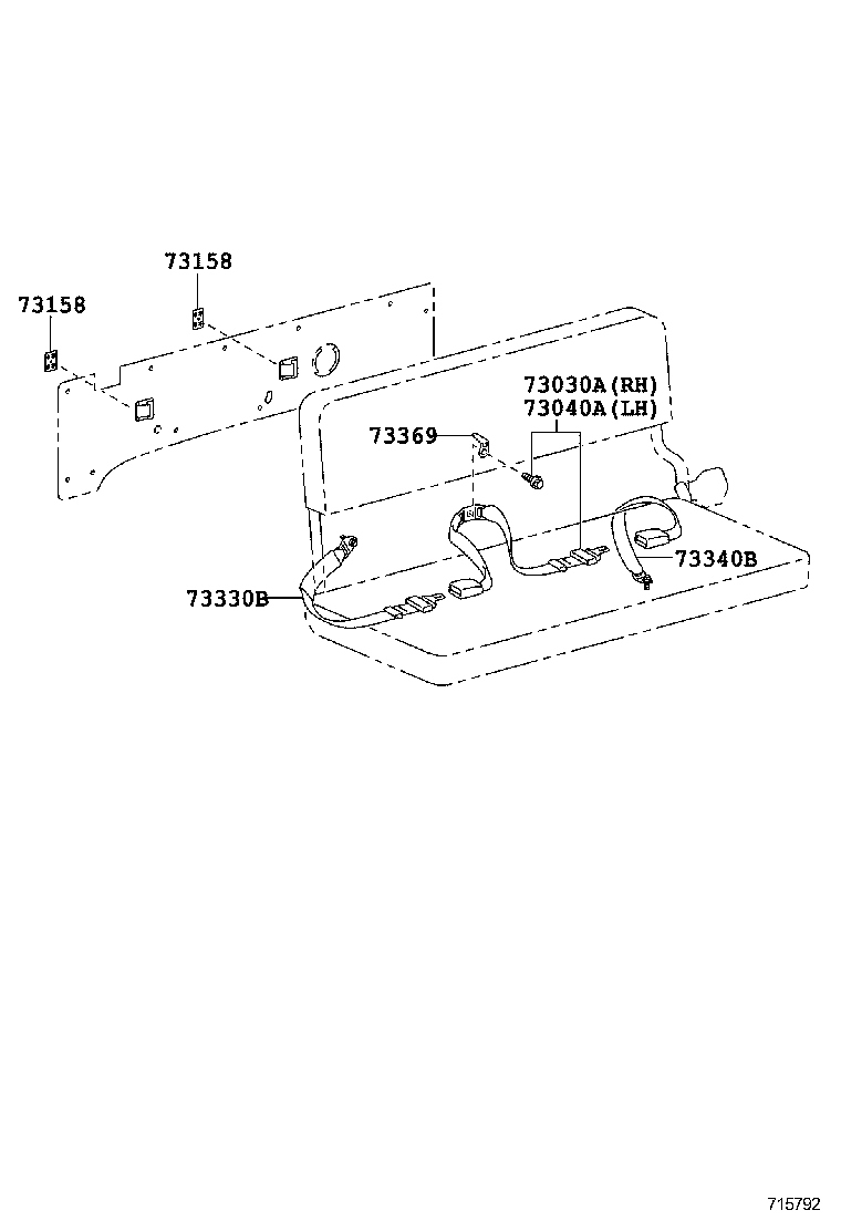  LAND CRUISER 70 |  SEAT BELT