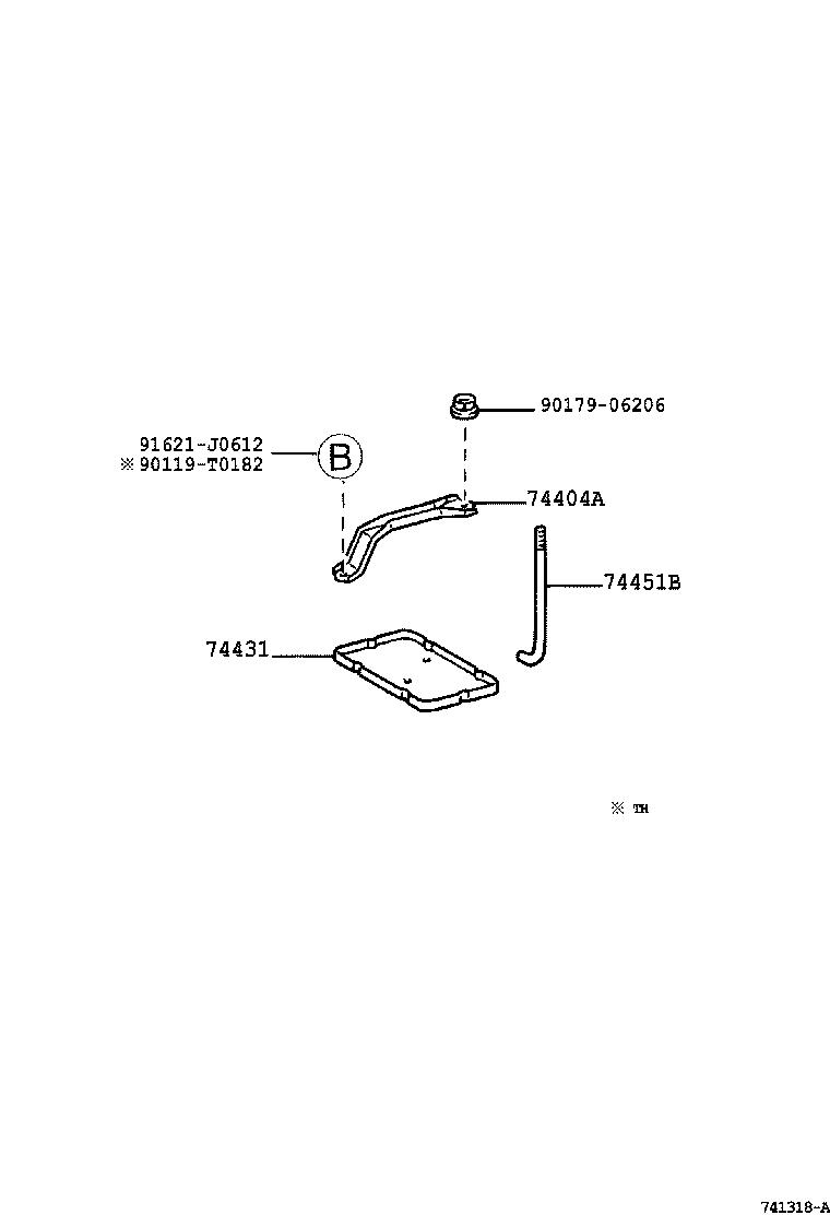  CAMRY |  BATTERY CARRIER