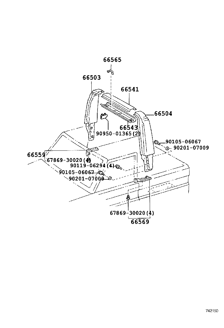  LAND CRUISER 70 |  PROTECTOR PIPE ROLL BAR HANDRAIL