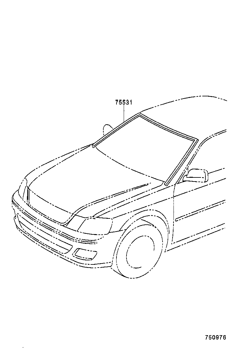  CAMRY |  FRONT MOULDING