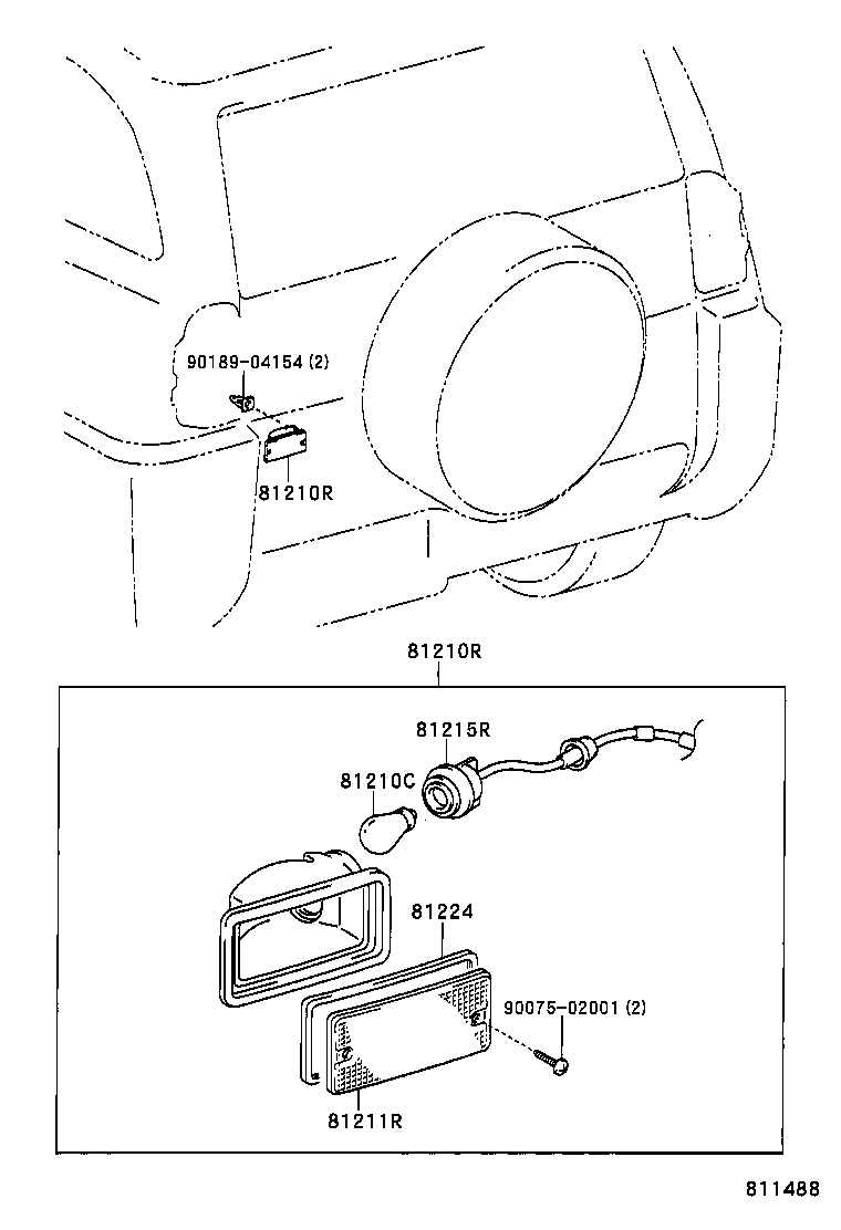  RAV4 |  REAR FOG LAMP