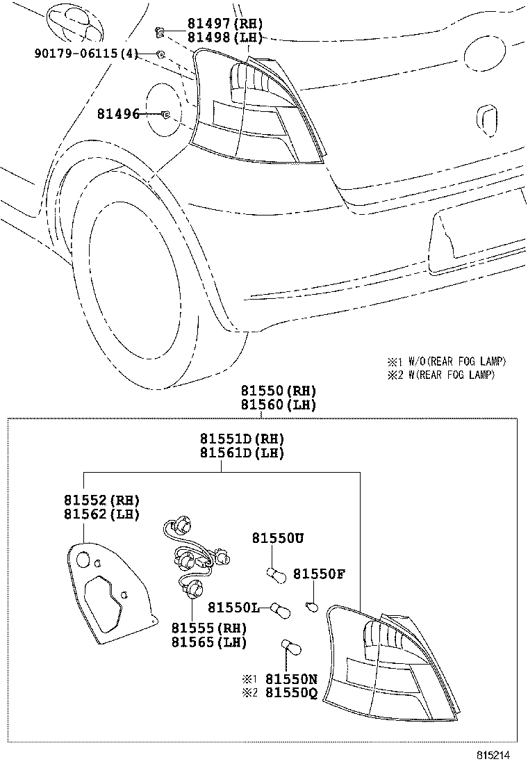  YARIS ASIA |  REAR COMBINATION LAMP