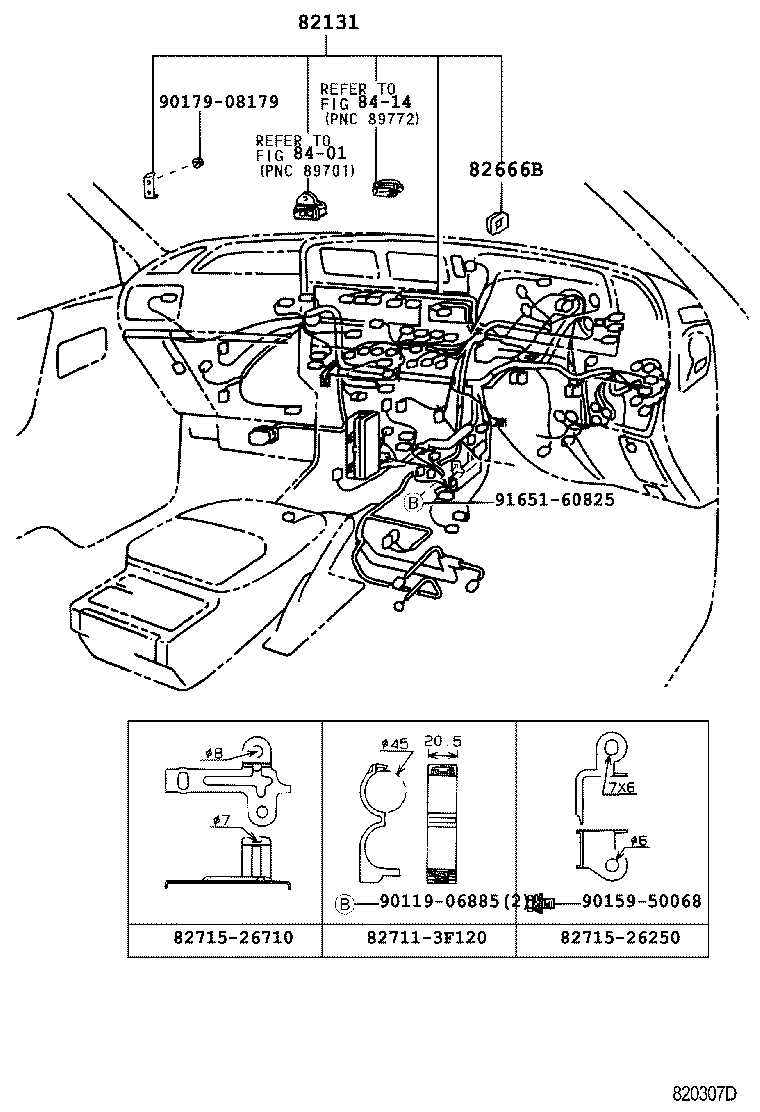  HIACE VAN COMUTER |  WIRING CLAMP