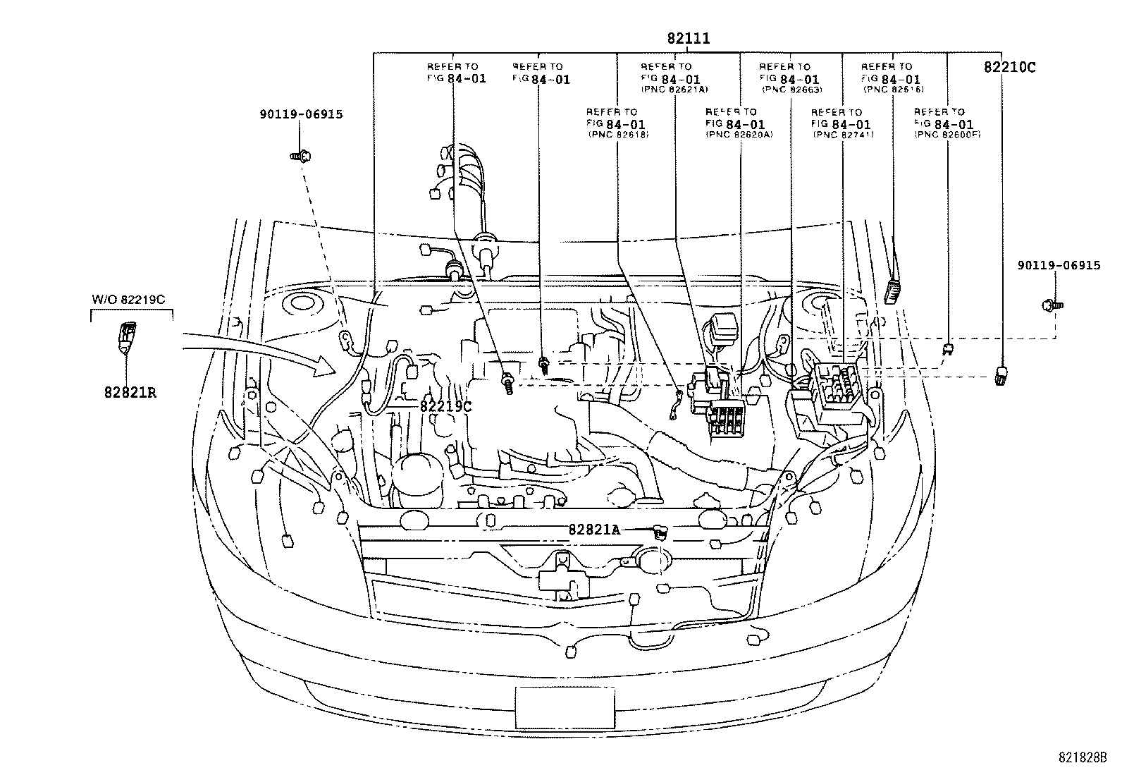  YARIS ECHO |  WIRING CLAMP