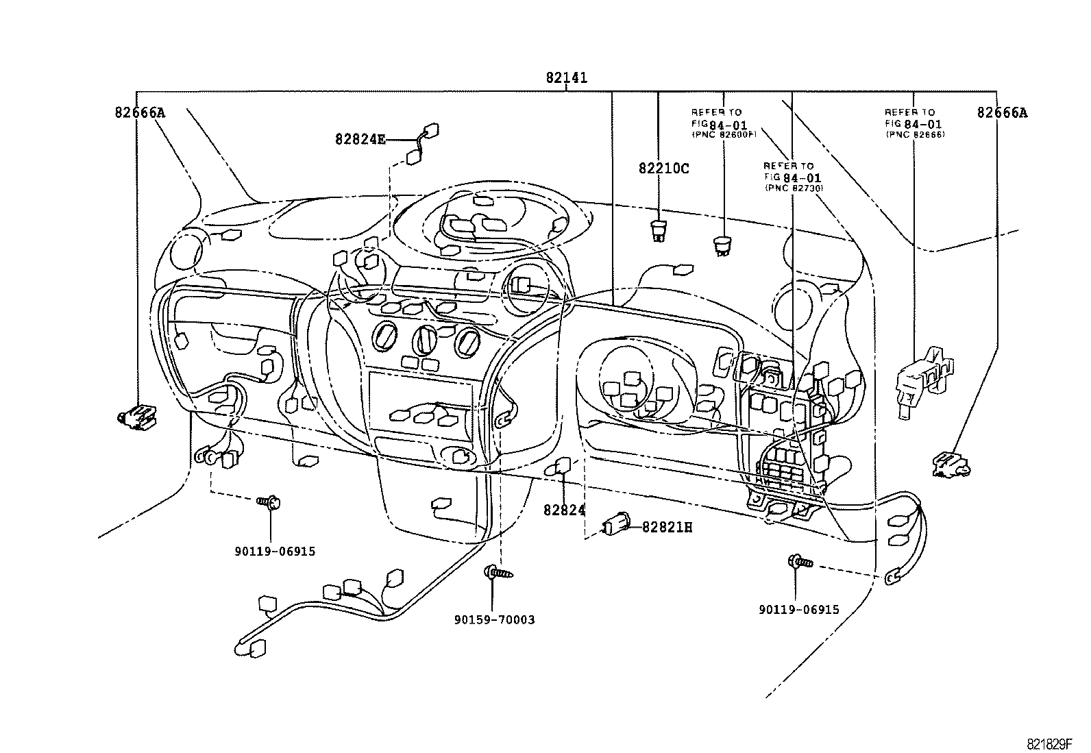  YARIS ECHO |  WIRING CLAMP