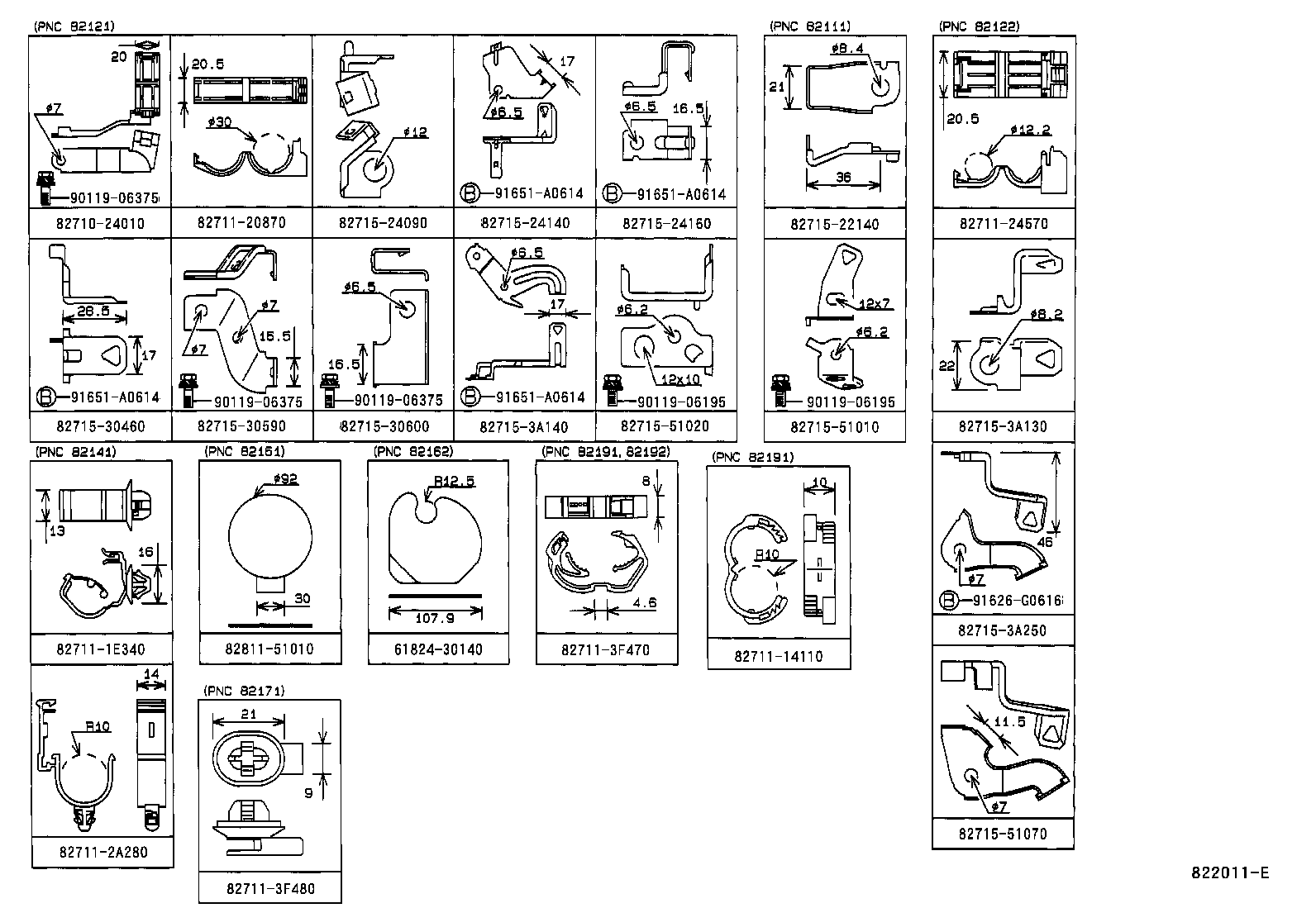  CROWN |  WIRING CLAMP