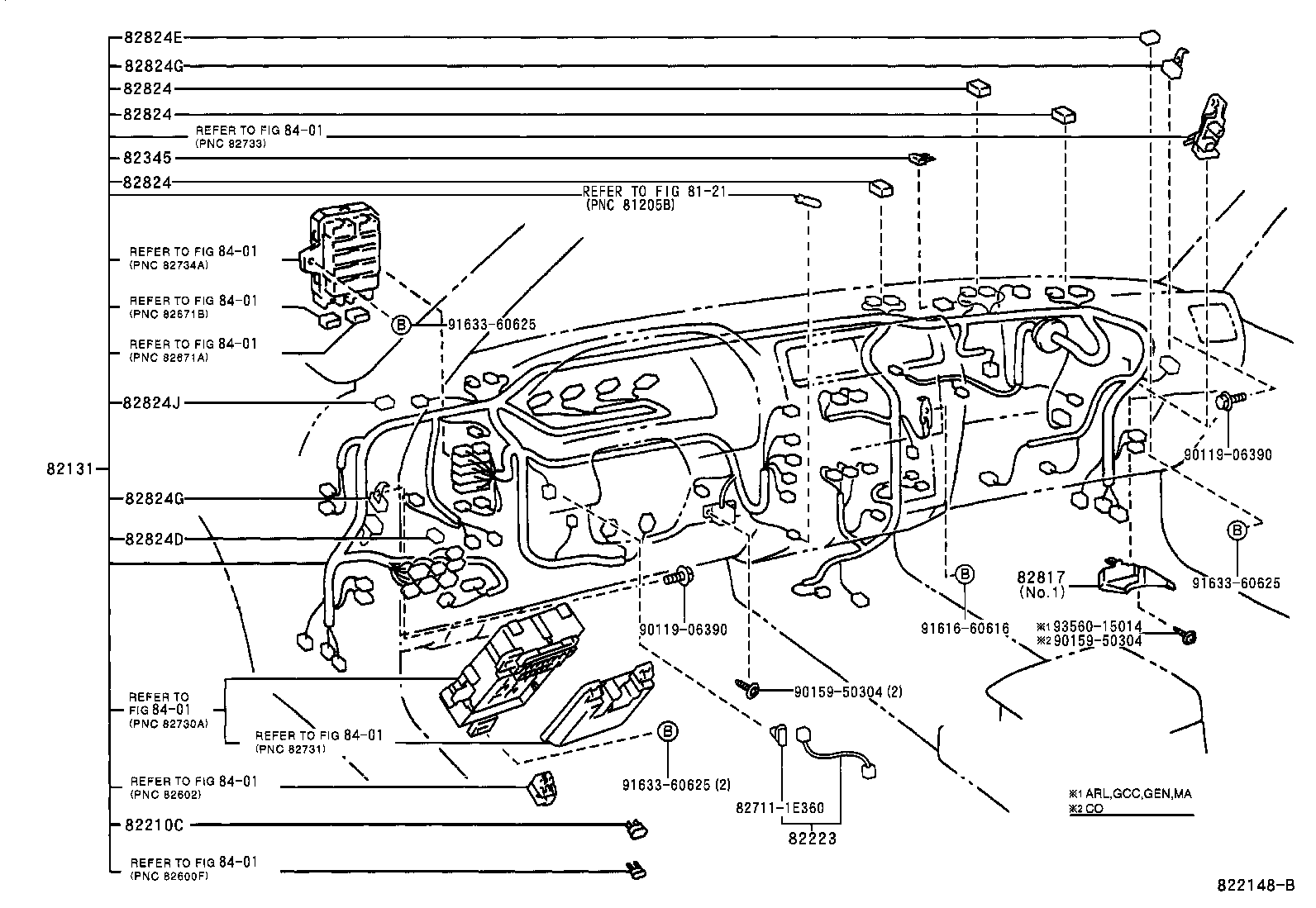  LAND CRUISER 90 |  WIRING CLAMP