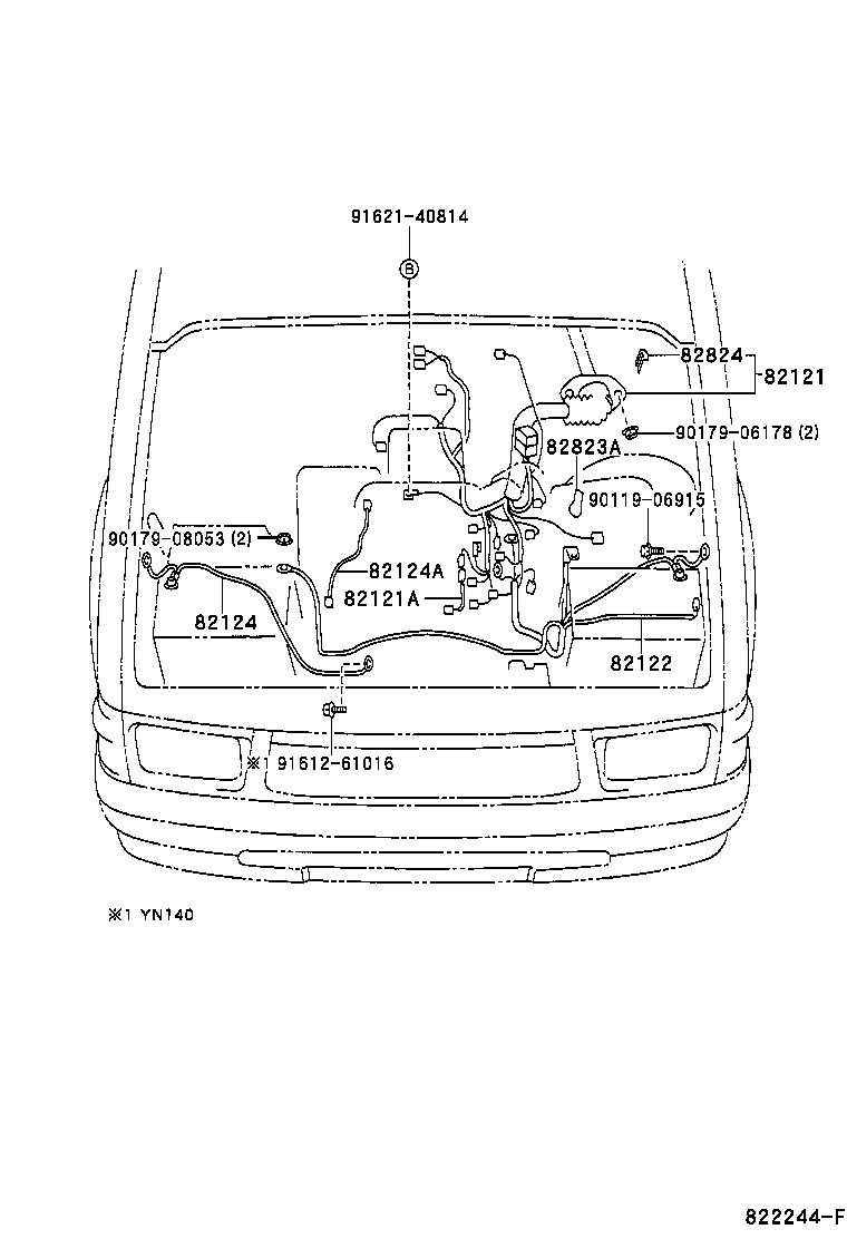  HILUX |  WIRING CLAMP