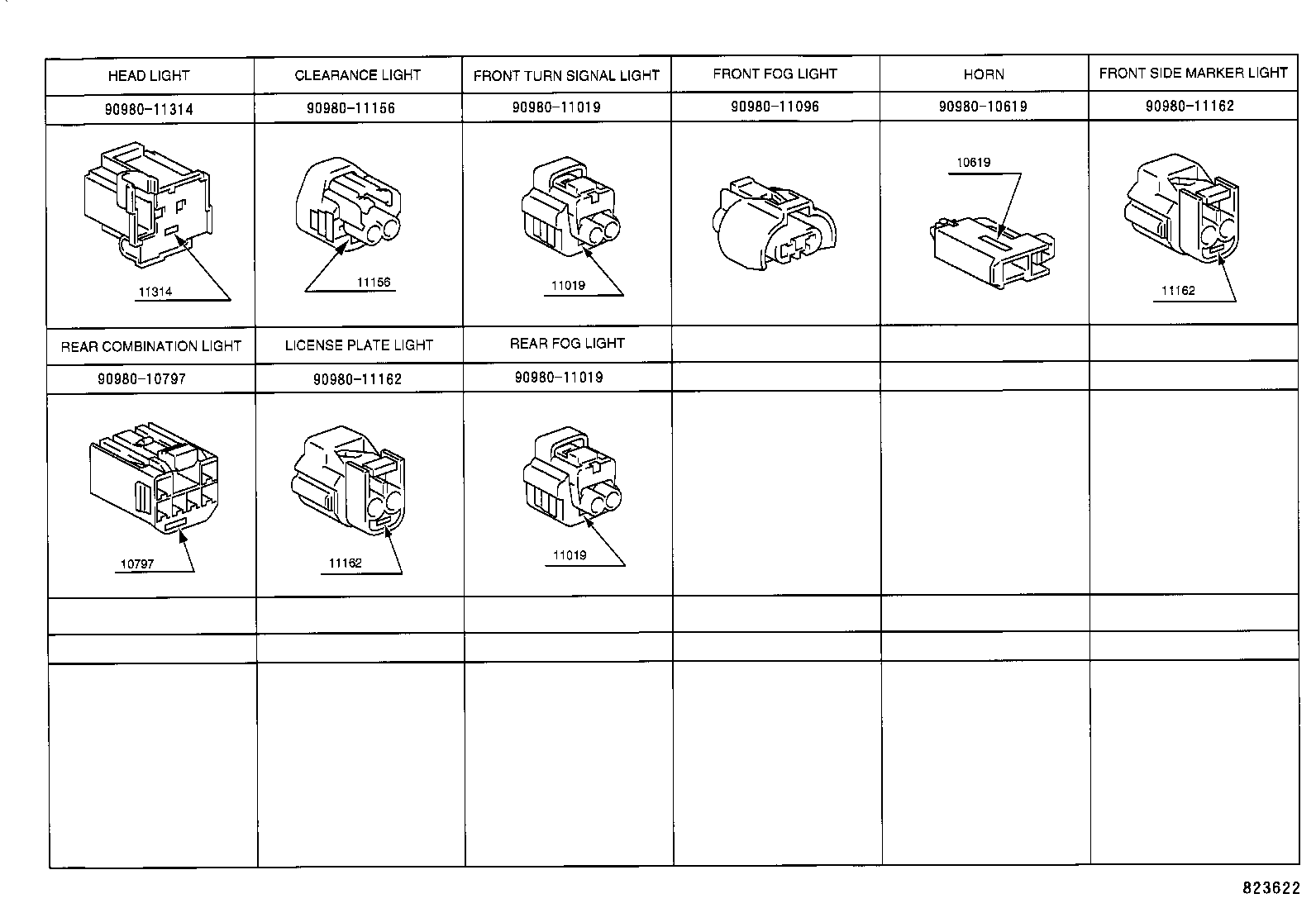  YARIS ECHO |  WIRING CLAMP