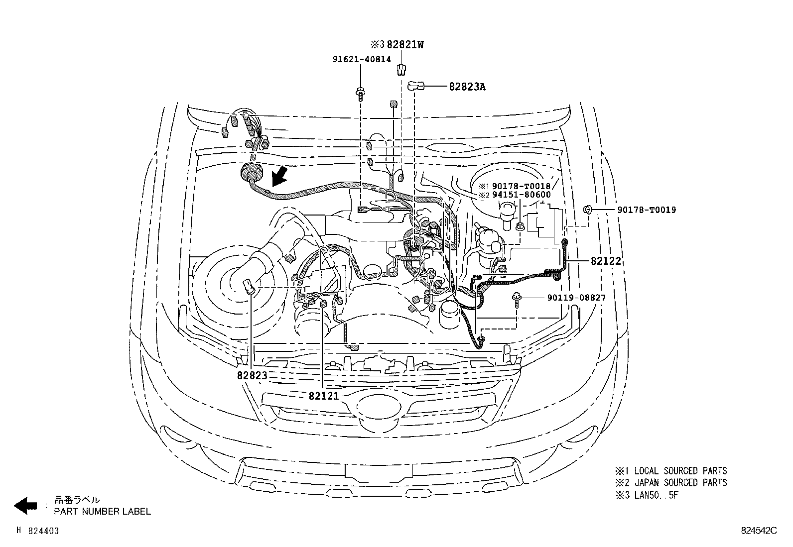  FORTUNER |  WIRING CLAMP