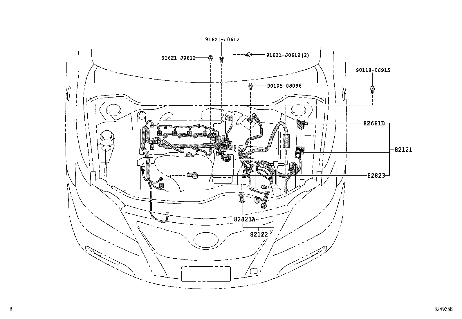  CAMRY CHINA |  WIRING CLAMP