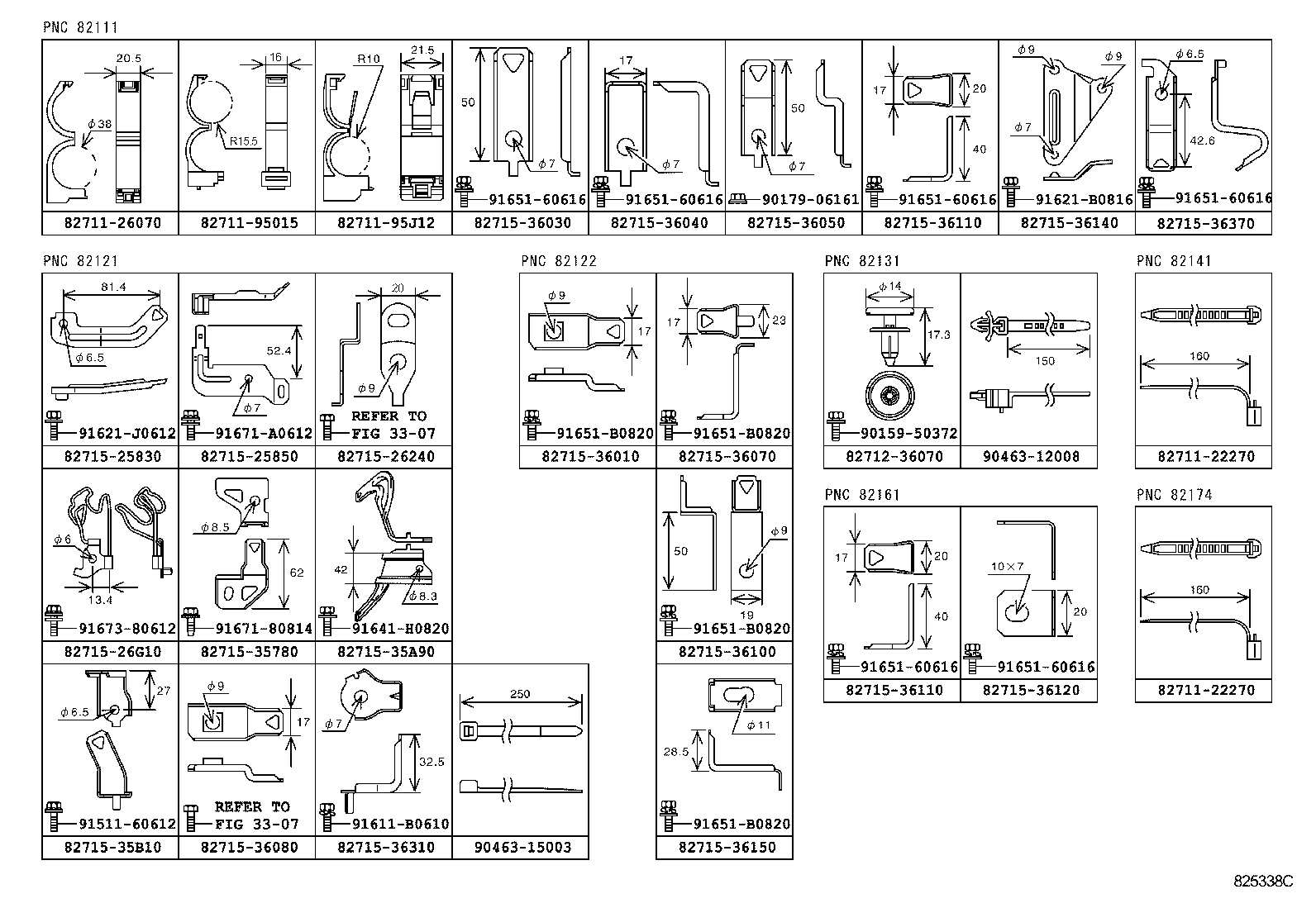  COASTER CHINA |  WIRING CLAMP