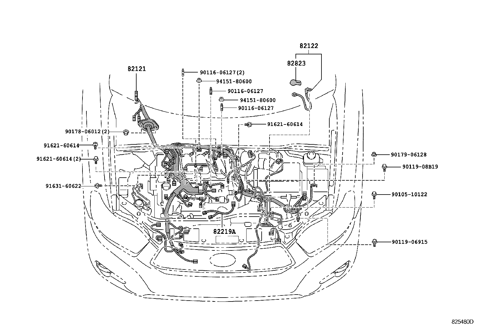  HIGHLANDER KLUGER |  WIRING CLAMP