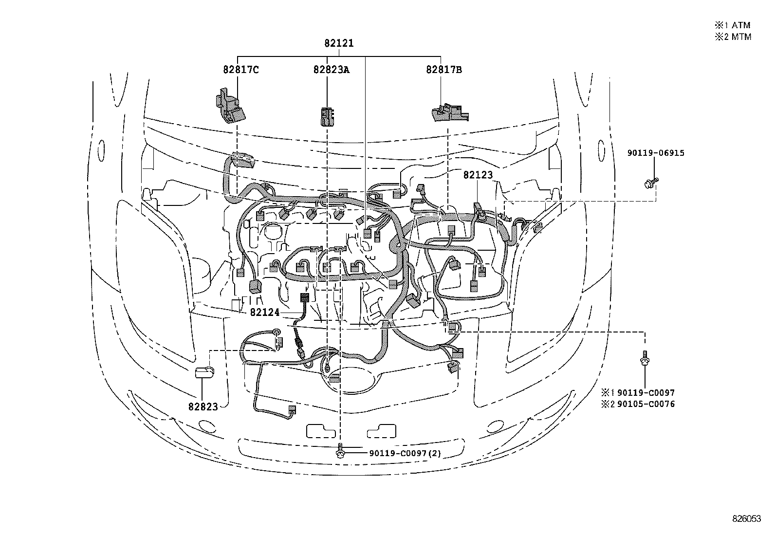  YARIS CHINA |  WIRING CLAMP