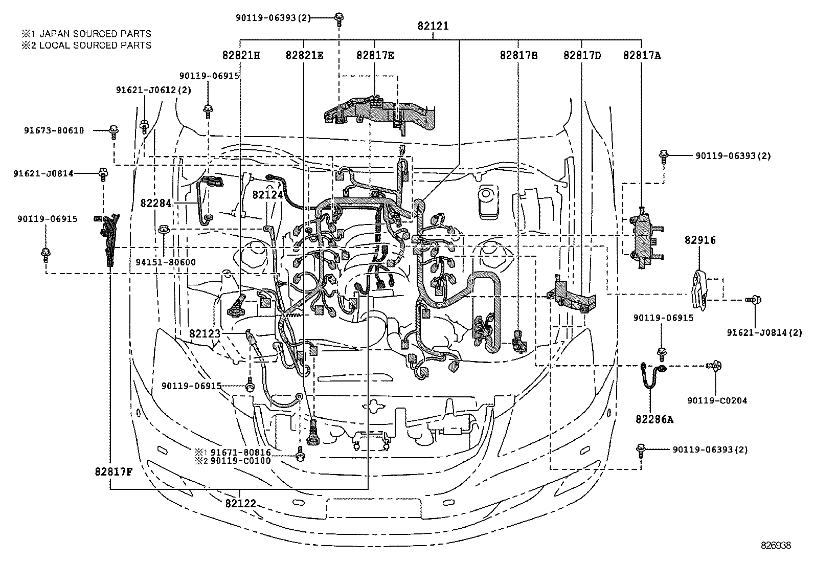  CROWN CHINA |  WIRING CLAMP