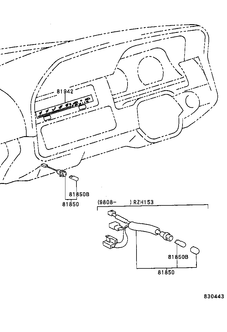  HIACE VAN COMUTER |  INDICATOR